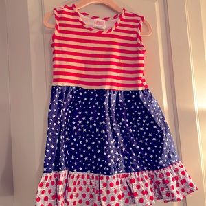 4T stars & stripes dress